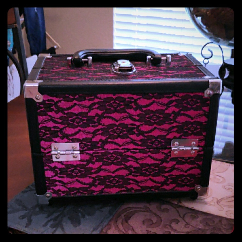 Makeup Case with Lock